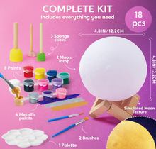 Cargar imagen en el visor de la galería, Luz nocturna luna en 3D PORFYDYA