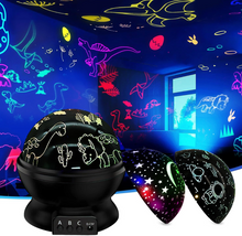 Cargar imagen en el visor de la galería, Proyector de Luces Dinosaurio/Estrellas/Espacio PORFYDYA