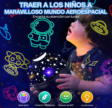 Cargar imagen en el visor de la galería, Proyector de Luces Dinosaurio/Estrellas/Espacio PORFYDYA