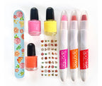 Set plumones para cabello neón