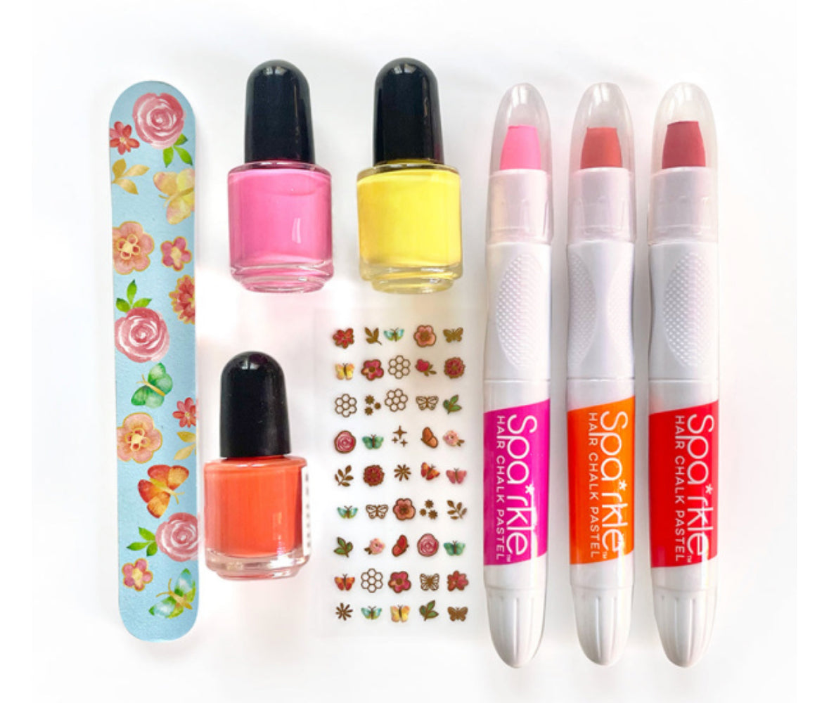 Set plumones para cabello neón