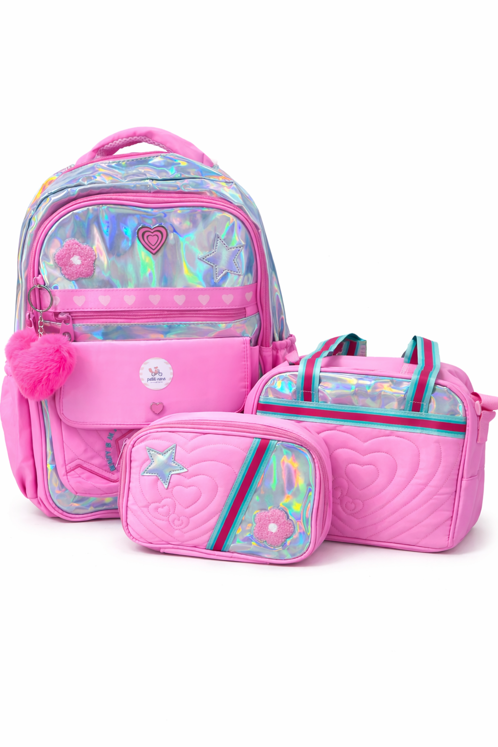 Kit mochila, lapicera y lonchera