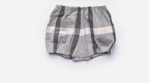 Pantalon cuadros Gris