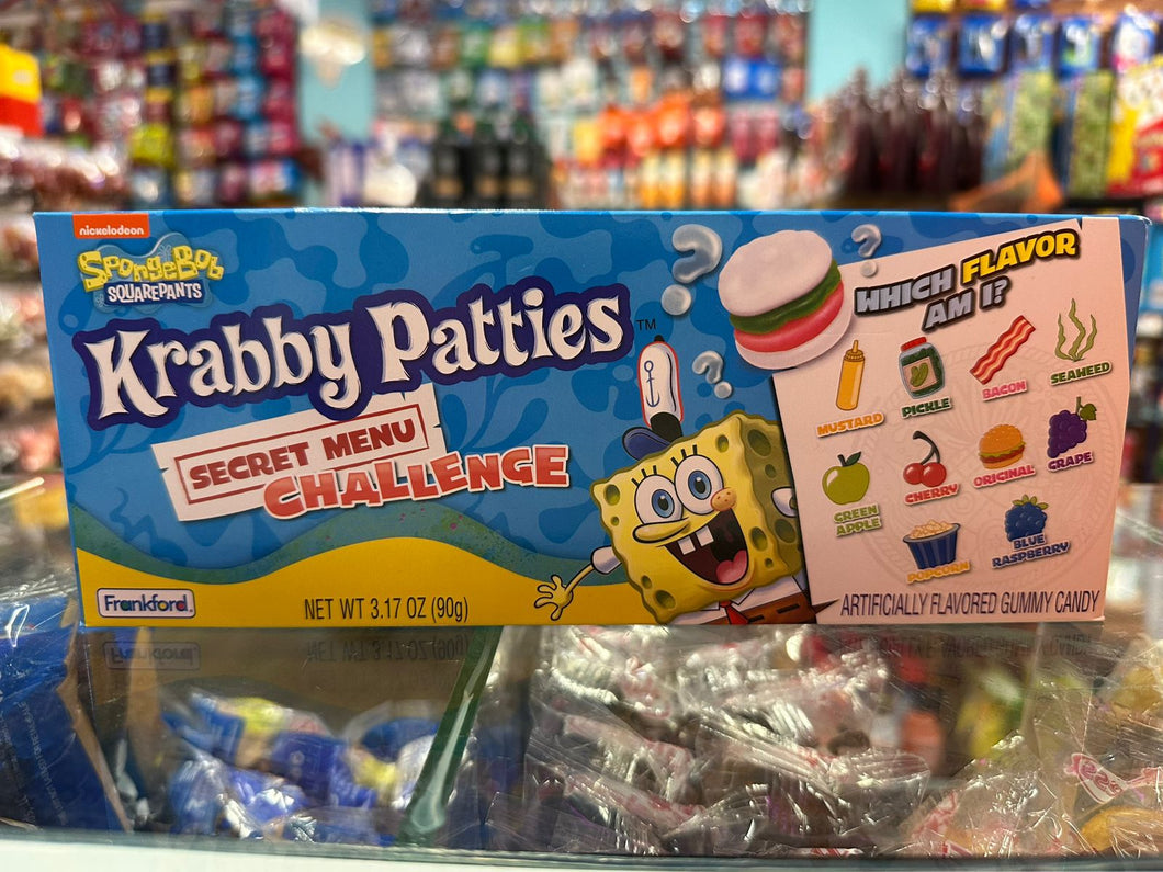 Krabby Patties Secret Menu
