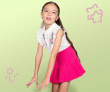Cargar imagen en el visor de la galería, Falda Arcoiris (color rosa) PINK TALES