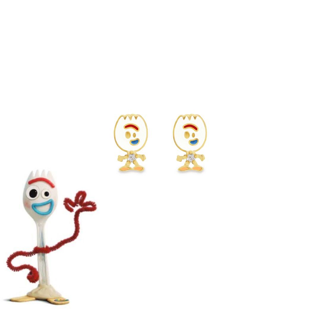 Broquel Disney Forky Toy Story  ENTRE JOYAS