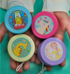 Yoyos de madera - 4 diseños