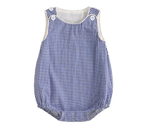 Pelele Unisex  Cuadritos Azul CHIKY NYNO