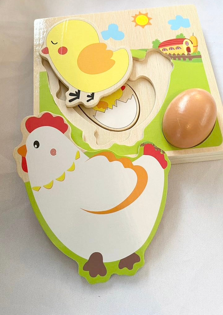 Rompecabezas Gallina