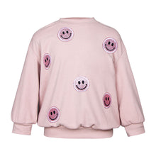 Cargar imagen en el visor de la galería, Sudadera caritas felices rosas PINK TALES