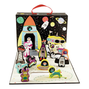 Playbox Espacio 15 Pzs Madera