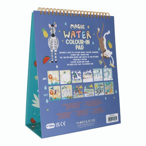 Libreta Mágica Reutilizable Pinta con Agua, Jungla TOC-TOC