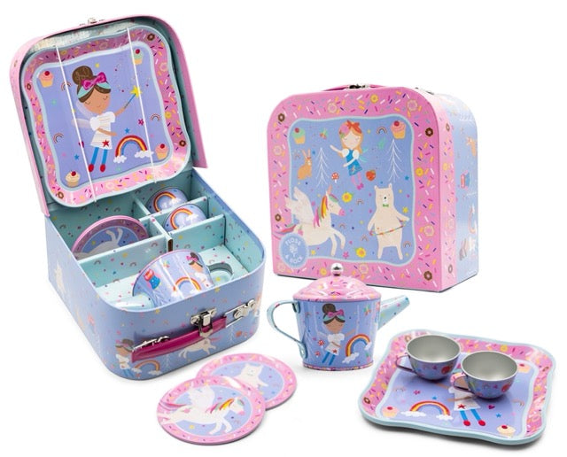 Juego de Té Hadas, 7 Piezas