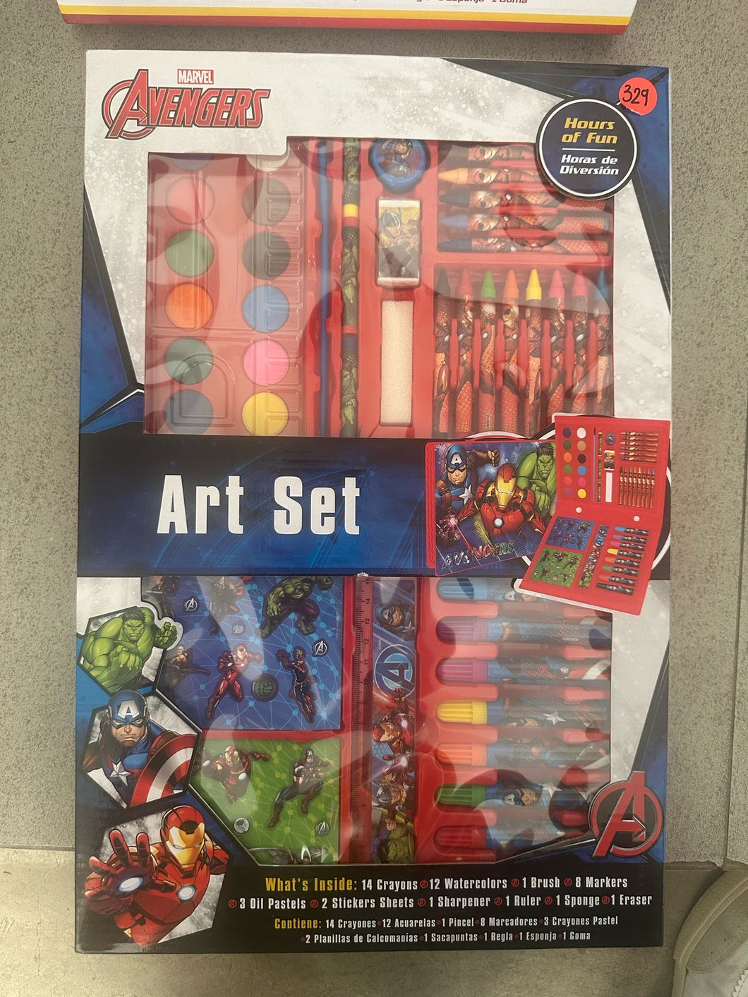 Set de Arte Chico Avengers HALO MAGUSH