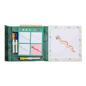 Libreta Aprendiendo a Dibujar Reutilizable, Jungla TOC-TOC
