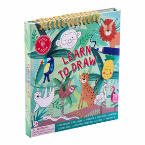 Libreta Aprendiendo a Dibujar Reutilizable, Jungla TOC-TOC