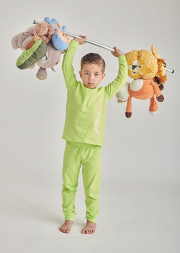 Pijama Set (Long Sleeve) - Green FOSTER APPAREL