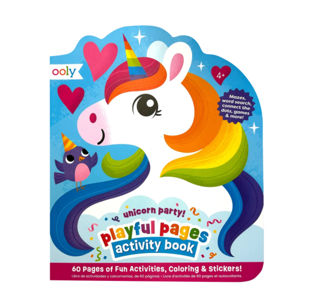 Libro de actividades unicornio