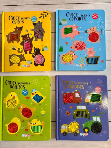 Cuento Texturas 5 Pequeños CHIKY MARKET