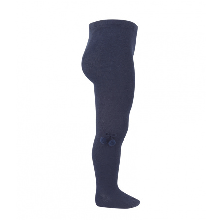 Malla borlas azul marino