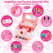 Cargar imagen en el visor de la galería, Bebeay Maquillaje para Niñas, 43pcs PORFYDYA