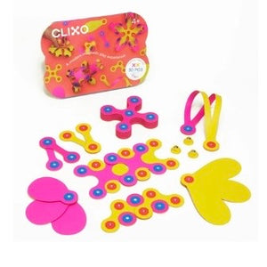 Clixo- Crew Pack - 30 piezas- yellow and pink