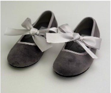 Ballerina Gris  moño PASITOS DE HADA