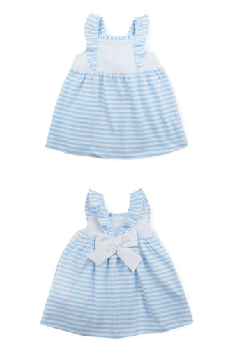 Vestido Fam. Claudia  Celeste