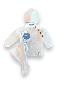 Conjunto 3.P Todo Bodoques Crudo ALINA