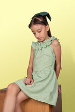 Cargar imagen en el visor de la galería, Vestido Melón con Menta (color verde) PINK TALES