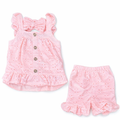 Set short Rosa con diadema
