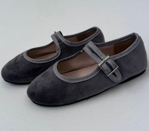 Ballerina Gris Oxford PASITOS DE HADA