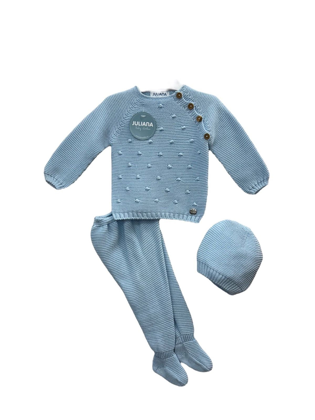 Conjunto 3.P Todo Bodoques Cielo ALINA