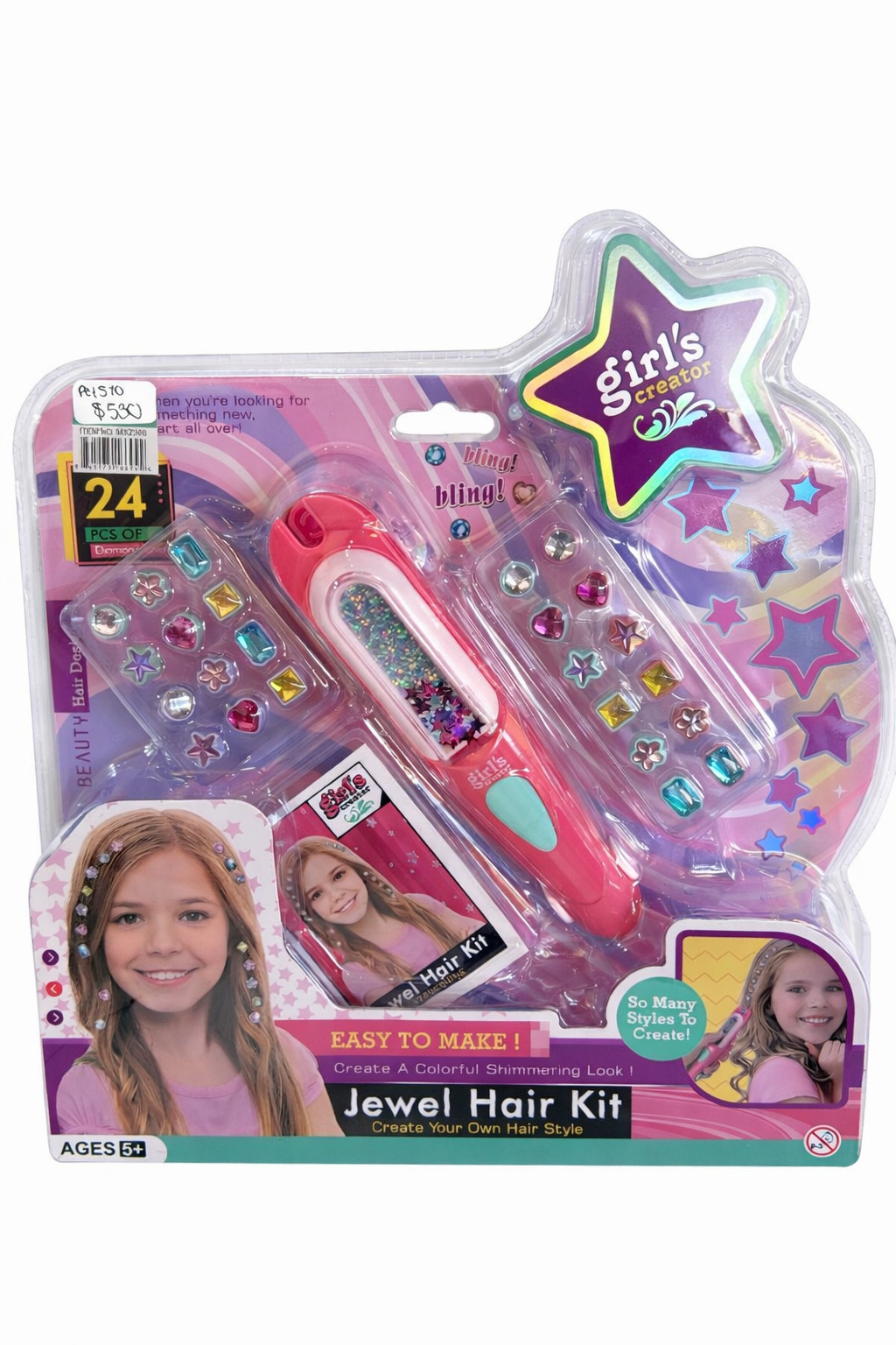 Jewel hair kit