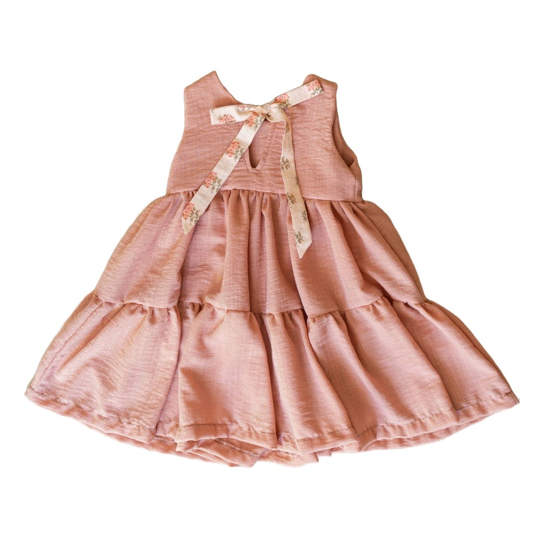 Vestido flower Bow MAAKI