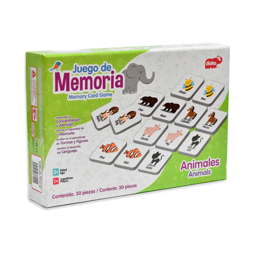Juego De Memoria Animales BRUPA