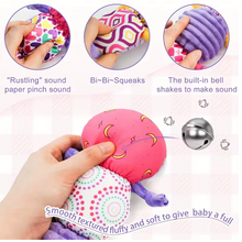 Cargar imagen en el visor de la galería, Oruga Suave Musical para Bebe CHIKY NYNO