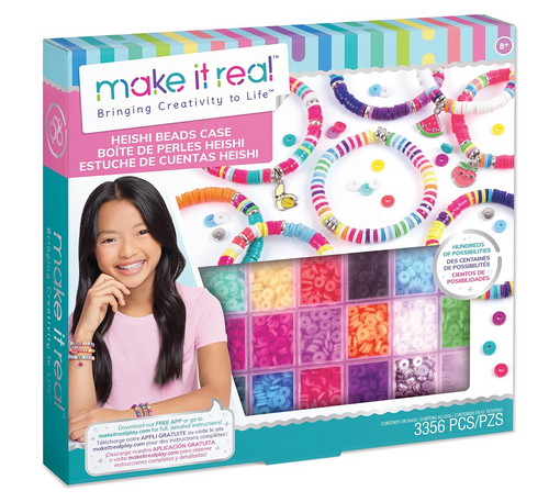 Make It Real Heishi - Kit de abalorio PORFYDYA