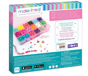 Make It Real Heishi - Kit de abalorio PORFYDYA