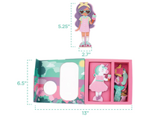 Cargar imagen en el visor de la galería, Muñeca de Vestir Unicornio y Princesa PORFYDYA