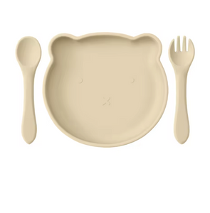 PLato con Cubiertos Osito CHIKY NYNO
