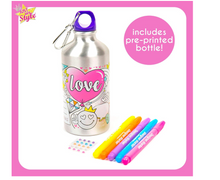 Cargar imagen en el visor de la galería, Kit para Decorar Tu Propia Botella de Agua PORFYDYA
