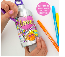 Cargar imagen en el visor de la galería, Kit para Decorar Tu Propia Botella de Agua PORFYDYA