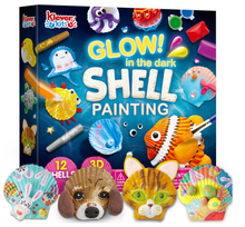 Cargar imagen en el visor de la galería, Seashell - Kit de pintura artesanal para niños PORFYDYA