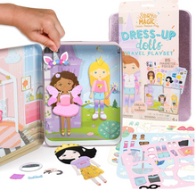 Cargar imagen en el visor de la galería, Story Magic Dress-Up Dolls Travel Playset PORFYDYA