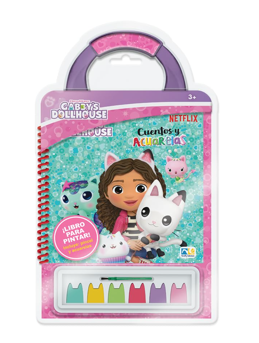 Libro Infantil Cuentos Y Acuarelas Gabby´S Dollhous PORFYDYA
