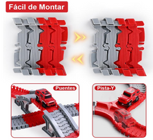 Cargar imagen en el visor de la galería, Juguete de Pista de Carros para Niños PORFYDYA