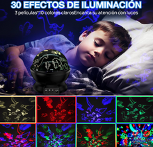Cargar imagen en el visor de la galería, Proyector de Luces Dinosaurio/Estrellas/Espacio PORFYDYA