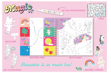 Cargar imagen en el visor de la galería, Libreta Reutilizable Multi Actividades, Hadas &amp; Arcoíris TOC TOC