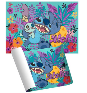 Rompecabezas Infantil Stitch 60 Piezas, Cilindro PORFYDYA